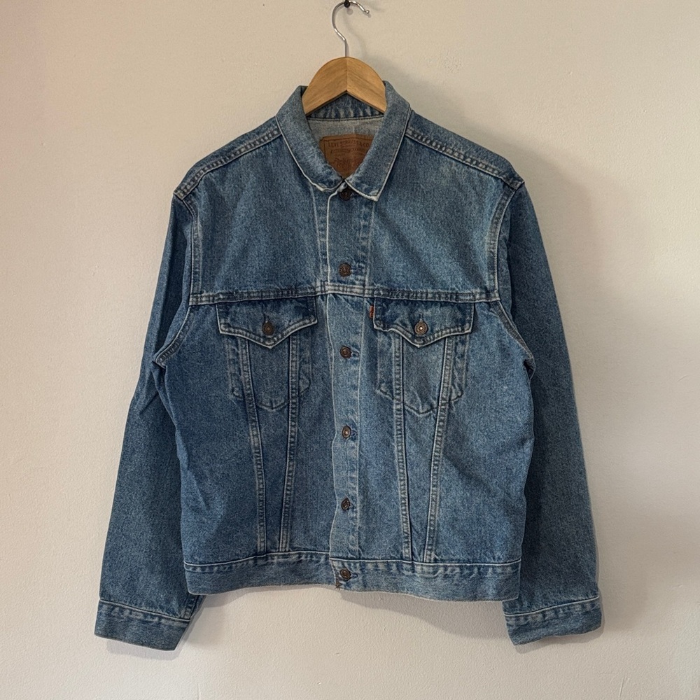 Vintage Levis Strauss Jean Jacket / Medium / 1993 / Made In Canada